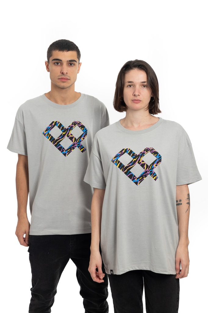 REMERA MANGA CORTA OVERSIZE - NEON W