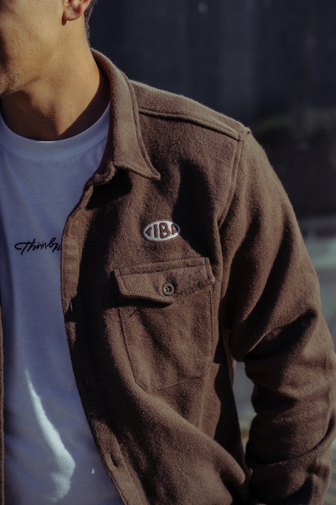 CAMISACO PAÑO - BROWN LAKE