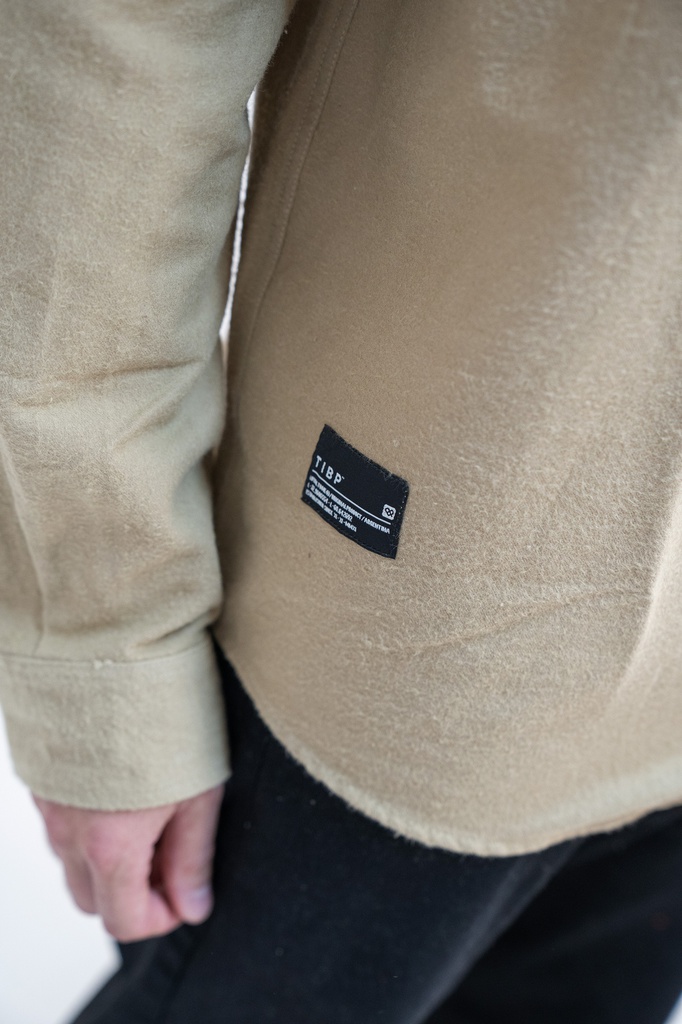 CAMISA VIYELA PESADA ML - CABIN BEIGE