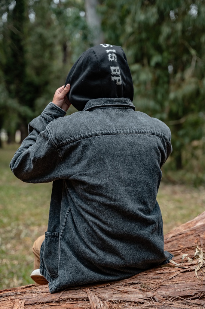 BUZO CANGURO - BLACK TIBP DIV.