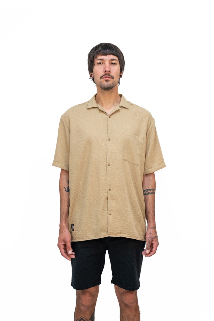 CAMISA MC RELAXED - LOTUS CLARA