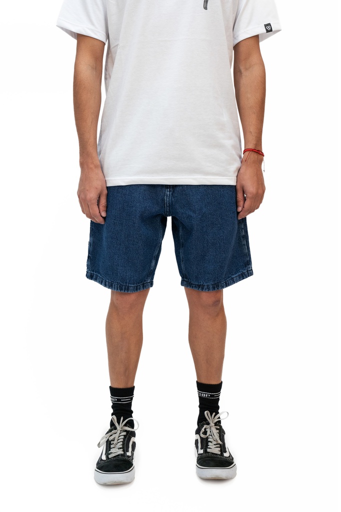 BERMUDA CARPINTERO DENIM - BONDI AZUL